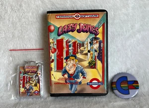 Commodore 64 / 128 CBM C64 Lazy Jones - getestet, GRATIS Schlüsselanhänger - Bild 1 von 11