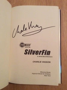 SIGNED by Charlie Higson - SilverFin HC 1st/1st A James Bond Novel - Picture 1 of 11
