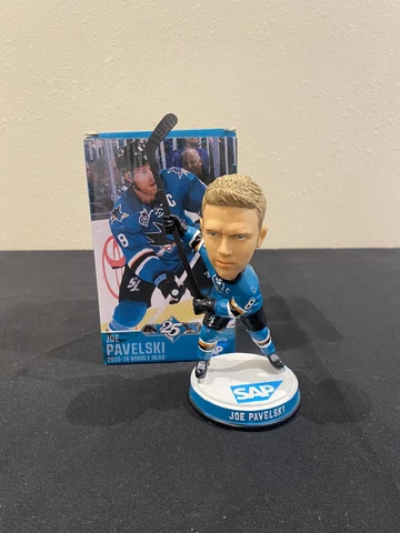 Joe Pavelski San Jose Sharks Bobblehead NIB New Box 2015/16 SGA FREE SHIPPING Cover