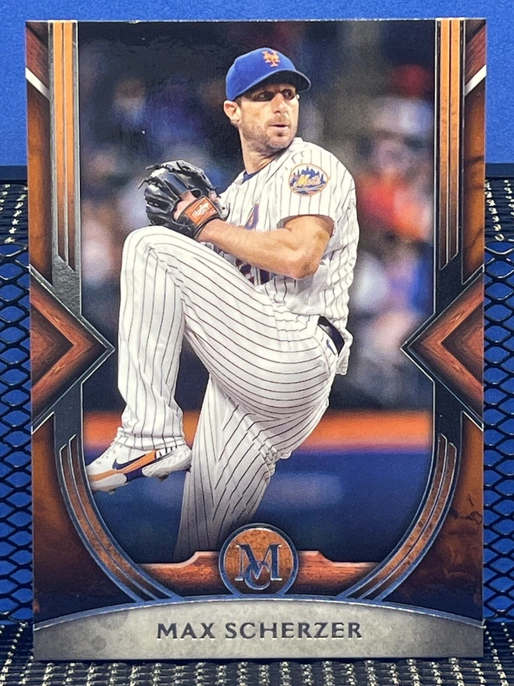 2022 Topps Museum Collection MAX SCHERZER New York Mets Bronze Parallel - Image 1 of 1