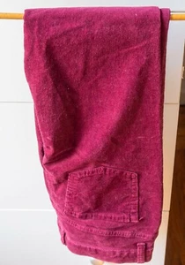 Girls' Skinny Corduroy Low Rise Jeans - Cat & Jack Burgundy 16 - Picture 1 of 3