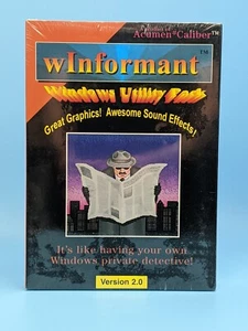 wInformant Acumen Caliber versione 2.0: 3.5"" Software / VINTAGE 1994 Windows DOS ~NUOVO - Foto 1 di 12