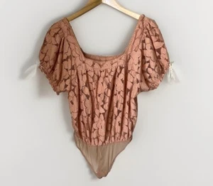 Free People Body Pfirsich Spitze - Bild 1 von 8