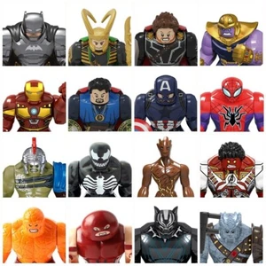 Avengers Venom Spiderman Iron Man Incredible Hulk Super Hero Mini figures Toys - Picture 1 of 42