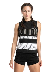 Puma Womens Varsity Sleeveless Women's Hoodie Black Size XS. - Picture 1 of 9