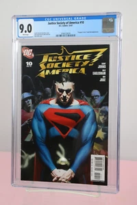 DC Comics Justice Society of America #10 CGC 9.0 2007 Alex Ross Superman - Picture 1 of 3