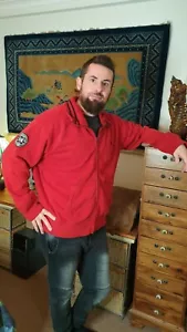 Vintage Red Polo Sweater Jacket by Ralph Lauren …beautiful collection item - Foto 1 di 5
