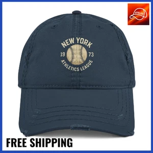 Gorra deportiva vintage envejecida gorra patriótica de la Liga de Atletismo de Nueva York 1973 - Imagen 1 de 55