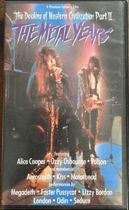 Decline of Western Civilization Part 2 II The Metal Years DVD - Disc & artwork - Picture 1 of 1