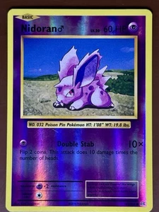 Nidoran M 43/108 Reverse Holo XY Evolutions Pokemon Karte NM - Bild 1 von 2