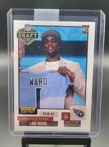 2025 Panini Instant Cam Ward Draft Night Rookie RC Card /9737 Titans  - Bild 1 von 2