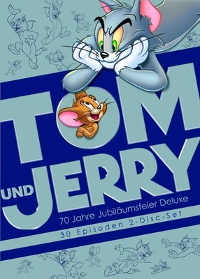 Tom & Jerry - 70 Jahre Jubiläumsfeier Deluxe (DVD) (UK IMPORT) - Image 1 of 2