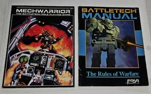 MECHWARRIOR: The BATTLETECH Role Playing Game 1986 #1607 + Manual Rules Warfare - Bild 1 von 10