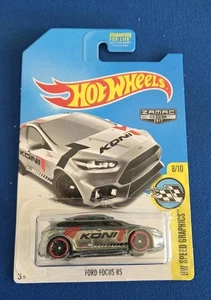 2017 Hot Wheels Speed Graphics Ford Focus RS Zamac 002 New 8/10  - Picture 1 of 6