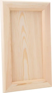 Marco de fotos de madera VBS, exterior 36,5x21,5cm, interior 30x15cm - Imagen 1 de 12