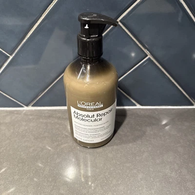 L’Oreal Absolut Repair Molecular Shampoo Sulfate-Free Hair Bonder Repair 16 Oz - Image 1 of 3
