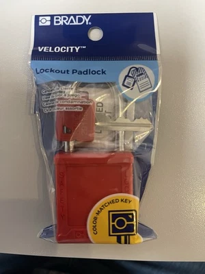 Brady Padlock Velocity lockout (Qty 6) - Image 1 of 3