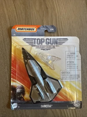 Matchbox Skybusters 2020 Top Gun: Maverick Darkstar Supersonic Jet 1/13 - Image 1 of 2