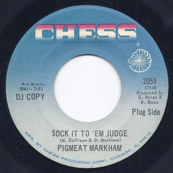 Pigmeat Markham - Sock It To 'Em Judge, 7", (Vinyl) - Image 1 of 1