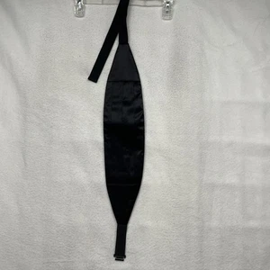 Esmoquin formal plisado satinado negro para hombre Cummerbund 27-50 hecho en EE. UU. - Imagen 1 de 11