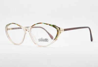 Silhouette M 1812  Vintage Glasses Frame Occhiali Eyewear Made in Austria 80s - Imagen 1 de 4