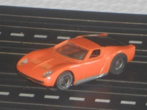 VINTAGE AURORA TJET TIPO TYCO LAMBORGHINI FUNZIONA SUPER RARA HO SLOT CAR - Foto 1 di 4