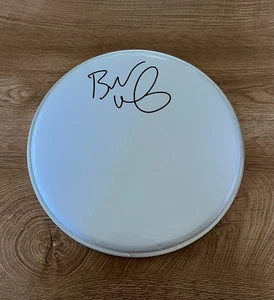 * BUTCH VIG * Cabezal de batería firmado de 10" * GARBAGE * NIRVANA * BATERISTA * - Imagen 1 de 2