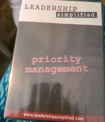 Leadership Simplified Priority Management 2012 DVD Doug Van Dyke  New Sealed Foto 1 de 2