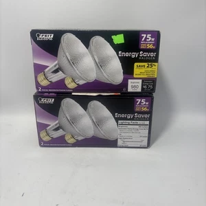 4 Feit Electric Flood Light Bulbs PAR30 55PAR30 75w Replacement - Picture 1 of 5