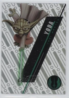 2016 Topps Star Wars High Tek Form 1 Pattern 1 Yoda #SW-37 0e3 - Image 1 of 3