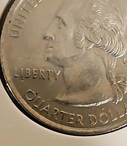 1999 P Washington State Quarter New Jersey Die Crack Error - Picture 1 of 3