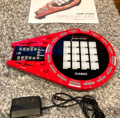 Casio XW-PD1 Ranura Centro Sampler Secuenciador Controlador DJ 16 Pads Compacto Usado Foto 1 de 4