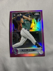 2022 Topps Chrome Cal Raleigh #149 Pink Refractor (RC) Seattle Mariners🔥🔥 - Imagen 1 de 4