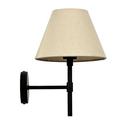 Wall Lamp Hallway Lamp Interior Wall Lamp Staircase Lamp Wall Lighting Linen E27 - Image 1 of 4