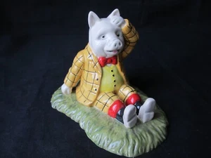 Royal Doulton -Rupert Bear , China Figure - Podgy Lands With a Bump ,RB9 VGC - Picture 1 of 4