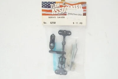 Vintage Team Associated 6250 Noir RC10 Servo Saver Complet Buggy RC - Photo 1/2