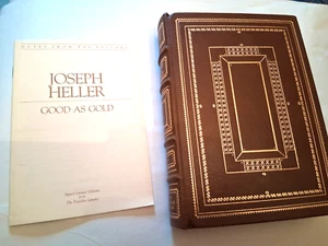 1982 Good As Gold Joseph Heller Franklin Library Limited Ed. Fine Leather w/Lit - Bild 1 von 11