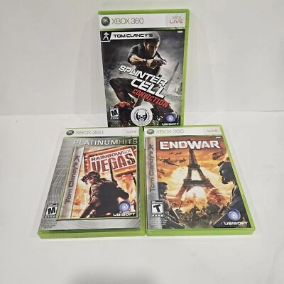 Tom Clancy's - EndWar - Rainbow Six Vegas - Splinter Cell (Microsoft Xbox 360) - Image 1 of 2