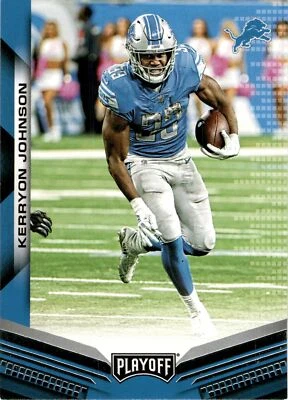 2019 Panini Playoff #134 Kerryon Johnson Great! - Image 1 of 2