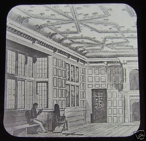 Glass Magic Lantern Slide THE STAR CHAMBER C1890 WESTMINSTER LONDON - Picture 1 of 2