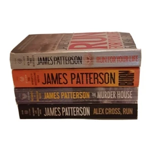 James Patterson Paperback Books Lot of 4 Murder Crime Preowned - Picture 1 of 5