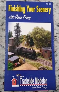 VHS Tape - Trackside Modeler - Finishing Your Scenery - Dave Frary Train Models - Picture 1 of 6