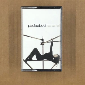 PAULA ABDUL Cassette Tape 90s Synth Pop HEAD OVER HEELS MY LOVE IS FOR REAL - Picture 1 of 5
