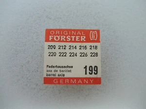 Federhausachse Förster FB 200, 212, 214, 220, 222, 228, barrel axle, part 199 - Picture 1 of 1