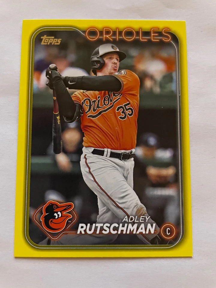 2024 Topps Baseball Series One 1 Two & Update Yellow Hanger Parallels You Pick - Image 1 of 1