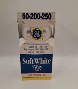 GE 50-200-250 Soft White 3 Way Bulb - Picture 1 of 4