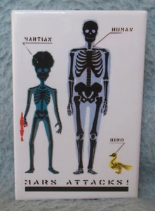 Mars Attacks 2" X 3" Licensed Magnet Movie Ata-Boy D - Picture 1 of 2