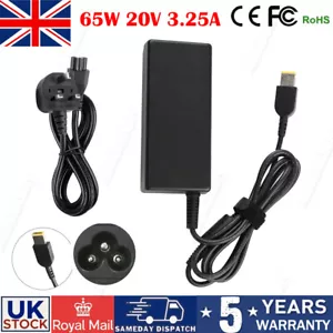 65W AC Adapter Charger For Lenovo Thinkpad T470 T470S T460 T440 T450 T540P T570 - Picture 1 of 8