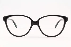 Auténticas monturas de gafas de gato negras Emmanuelle Khanh EK L19-16 48 mm Francia - Imagen 1 de 5