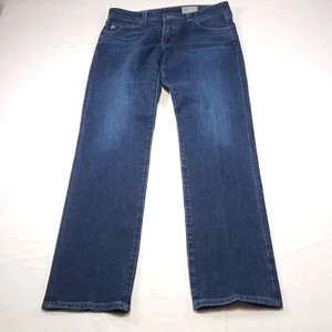 Adriano Goldschmied Everett Slim Straight Jeans Mens 33x32 Fabric of Japan 360 - Picture 1 of 12
